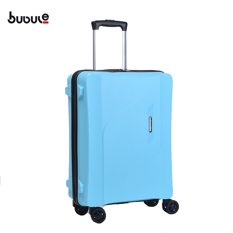 BUBULE 3PCS PP Spinner Travel Luggage Sets OEM Zipper Trolley Bag Suitcases