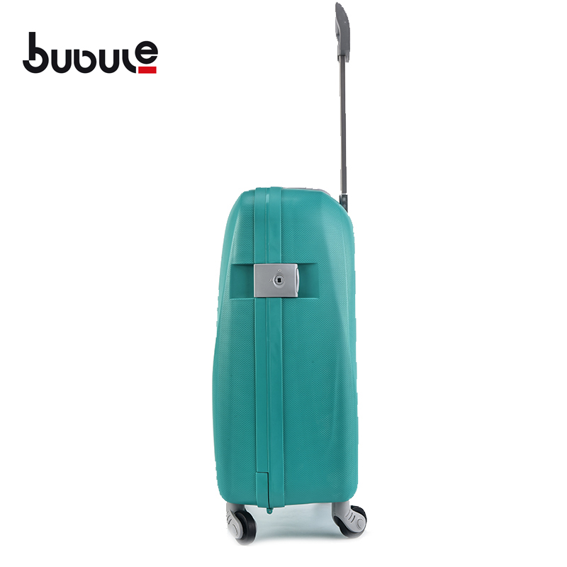 BUBULE NL 21'' PP Large Trolley Luggage Bag Aluminum Trolley Suitcase Trolley Suitcase with Universal 