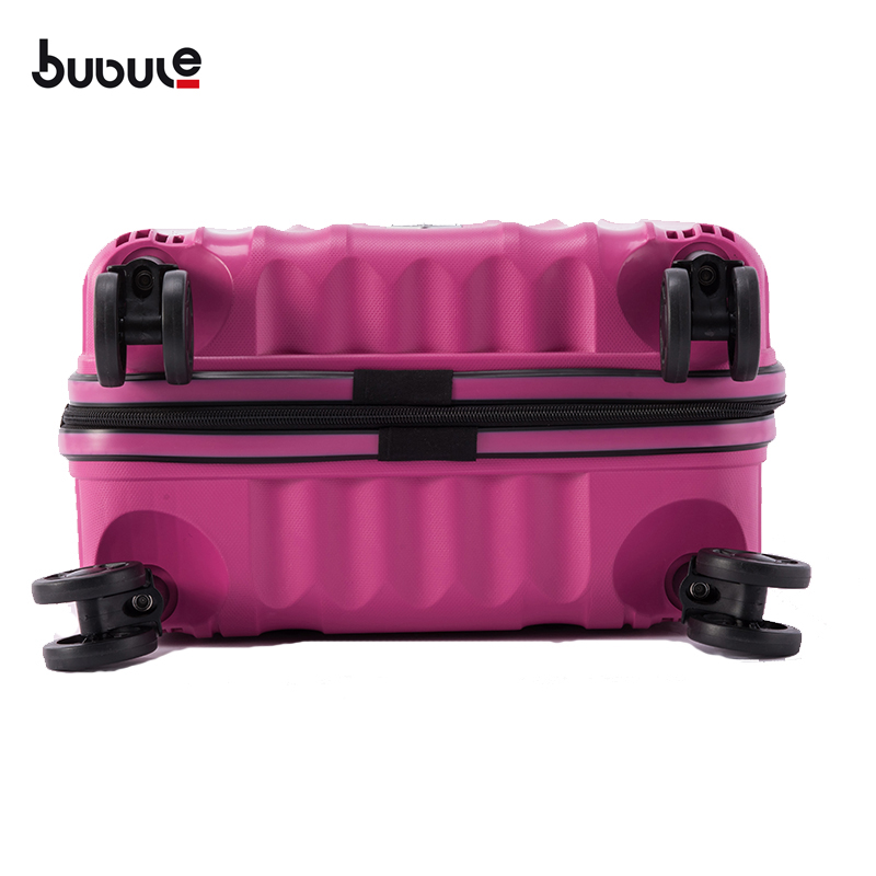 BUBULE PPL07 3 PCS PP Hard Case Zipper Trolley Luggage Sets Customized Men Spinner Travel Bag