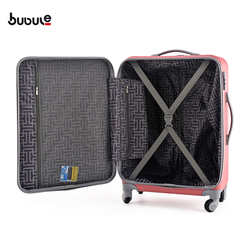 BUBULE Foldable Spinner Zipper Luggage Sets 3PCS Designer Travel Trolley Suitcases