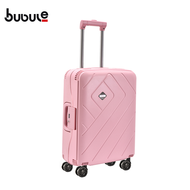 BUBULE EL PP Wheeled Trolley Bags Set 3 PCS Customized Luggage For Travel