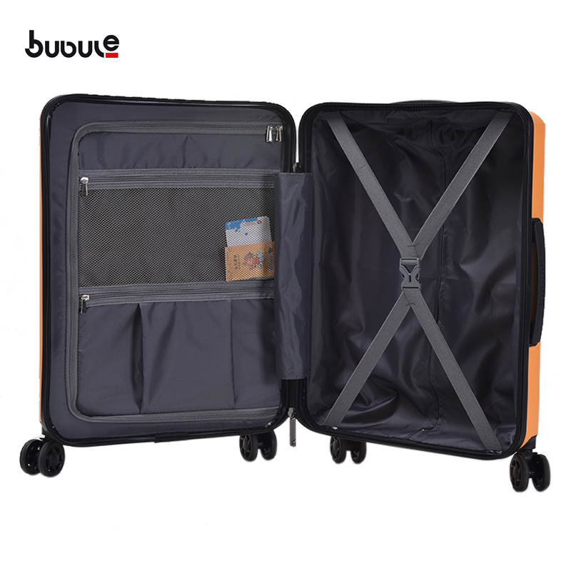 BUBULE PPL01 3 PCS Spinner Luggage Sets Zipper Travel Trolley Suitcases