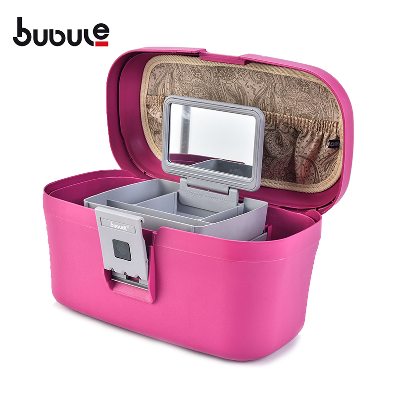 BUBULE Popular PP 4pcs Spinner Trolley Luggage Set Wheeled Suitcase for Travel