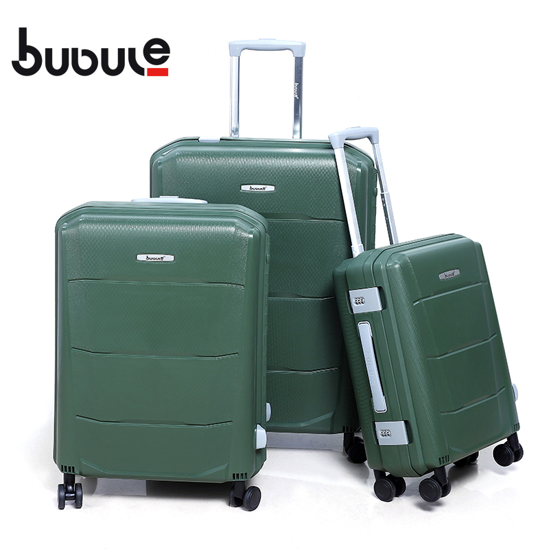 BUBULE AL 18'' Compact PP Spinner Luggage Bag Customize Travelling Suitcase