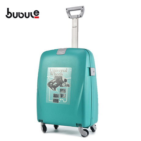 BUBULE 18'' Light Carry on Luggage Custom Small Luggage Super Light Trolley Bag with Universal Wheels 