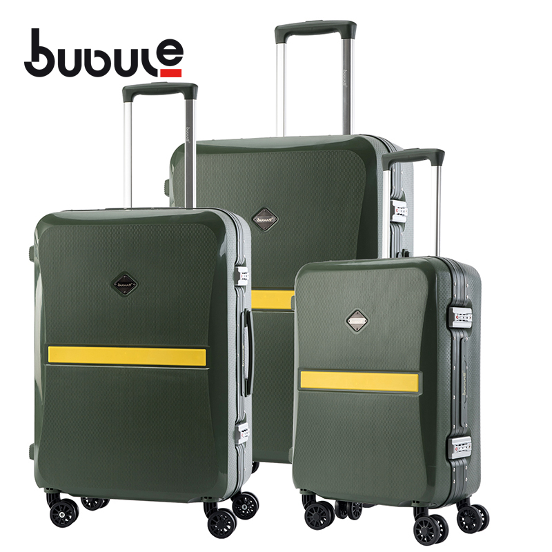 BUBULE APL01 20'' Lock Trolly Luggage Bags Spinner Suitcase with Universal Wheels