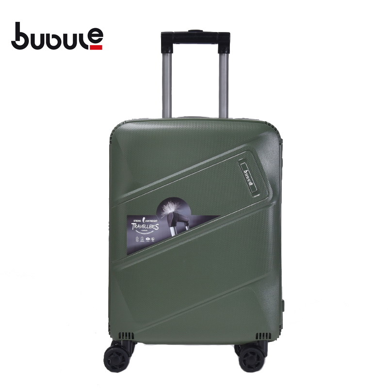 BUBULE FL PP Wheeled 3PCS Trolley Luggage Sets Customized Spinner Luggage Bags forTravel