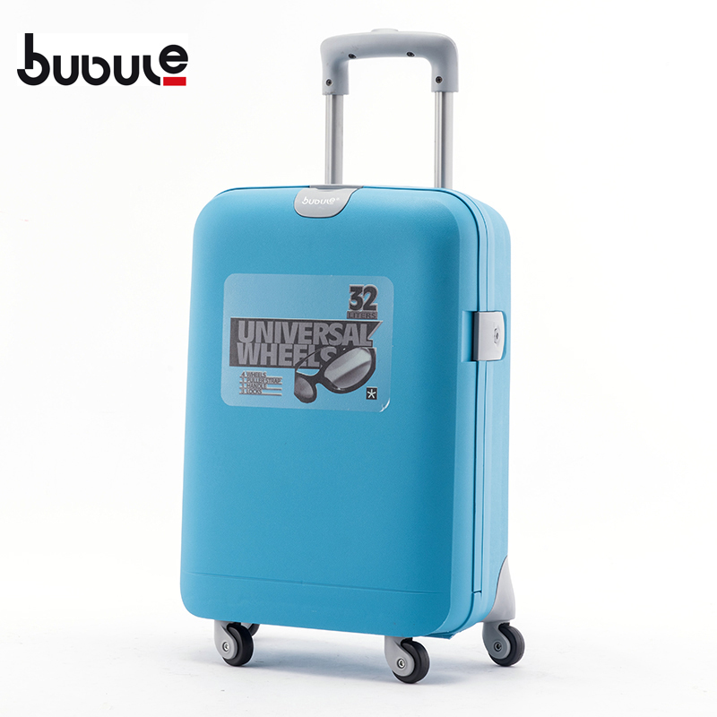 BUBULE GL 22'' PP Single Handle Trolley Luggage Wholesale Travel Land Suitcase Rolling Wheeled Suitcase